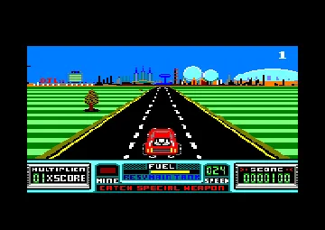 Road Blasters (UK) (1988) screen shot game playing